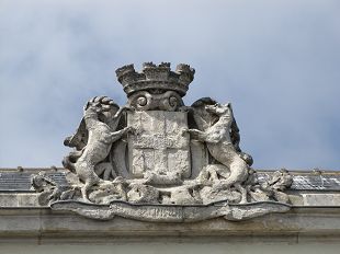 Fronton de la poste du Croisic